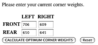input screen